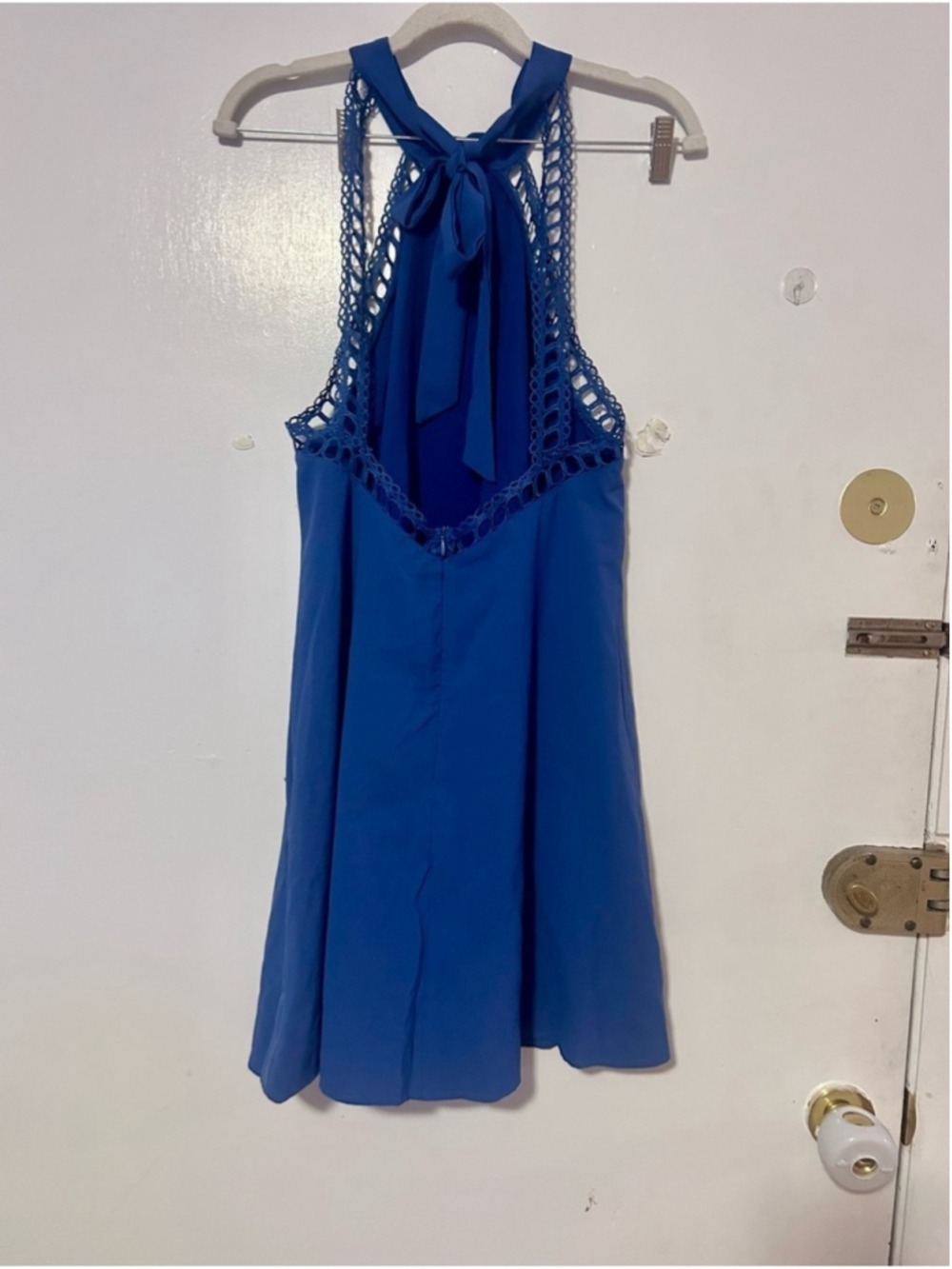 Deep Focus Blue Mini Dress size XL - Picture 4 of 6